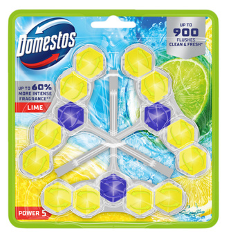 Domestos kostki Power do WC 3x50g Lime